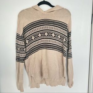 🍪GAP🍪PATTERNED SWEATER WITH HOOD